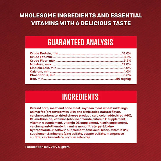 Retriever Choice Chops Adult Beef Recipe Dry Dog Food, 50 lb. Bag