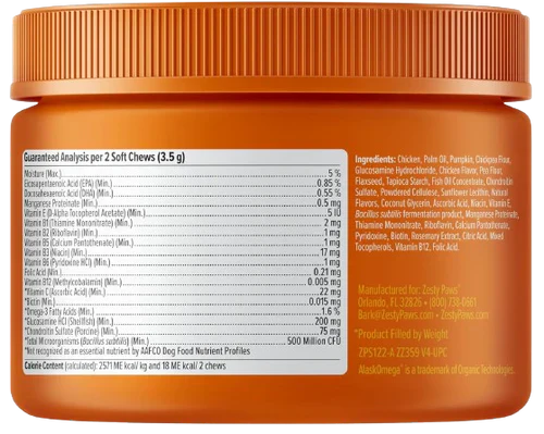 8-in-1 Multivitamin Mini Bites for Small Dogs