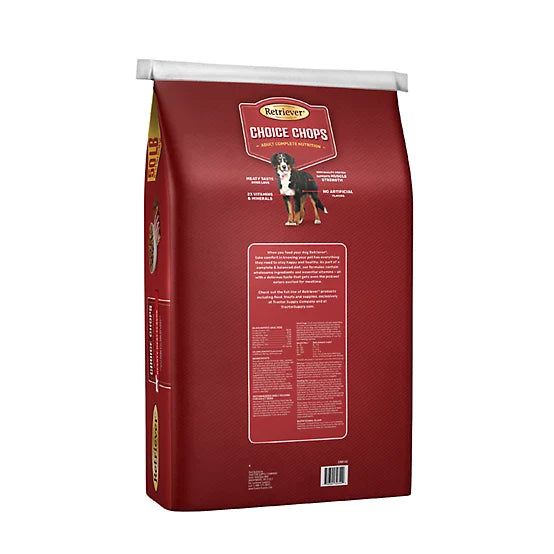 Retriever Choice Chops Adult Beef Recipe Dry Dog Food, 50 lb. Bag