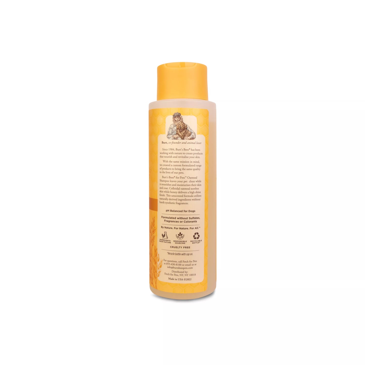 Burt's Bees® Oatmeal Dog Shampoo - Colloidal Oat Flour & Honey