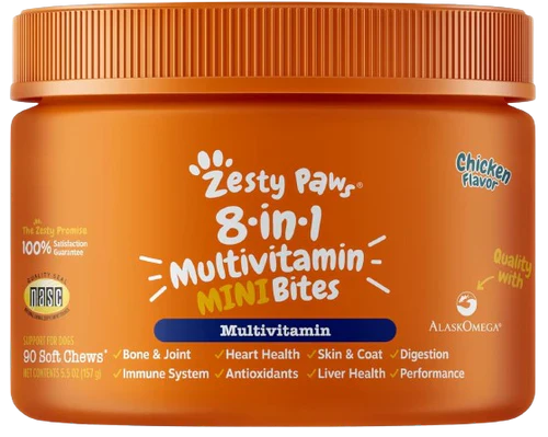 8-in-1 Multivitamin Mini Bites for Small Dogs