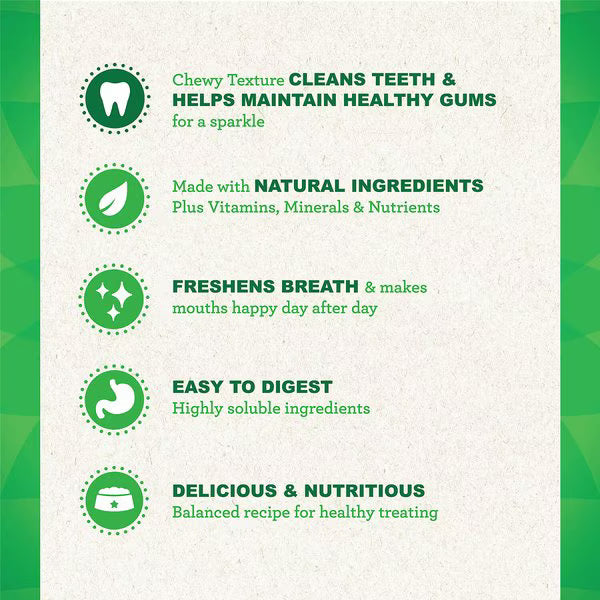 Greenies Regular Original Chicken Flavor Dental Dog Treats