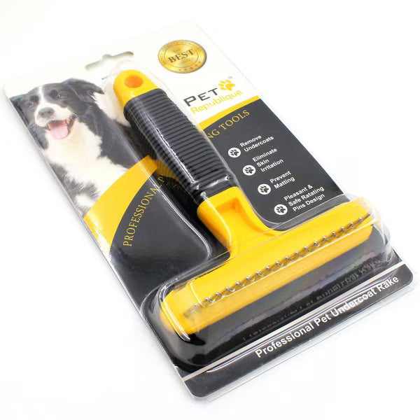 Pet Republique Dog & Cat Undercoat Rake