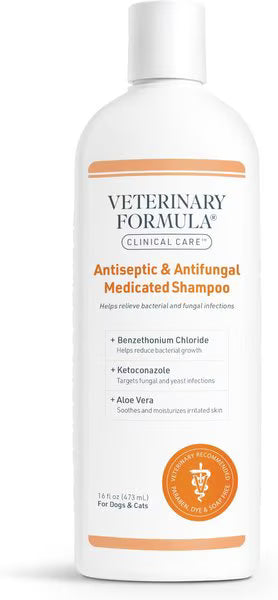 Veterinary Formula Clinical Care Antiseptic & Antifungal Medicated Shampoo