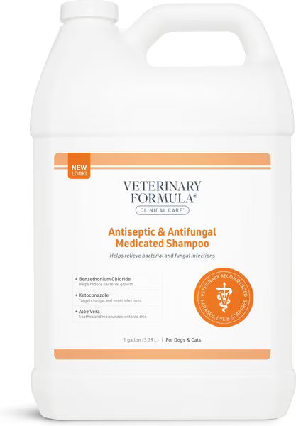 Veterinary Formula Clinical Care Antiseptic & Antifungal Medicated Shampoo